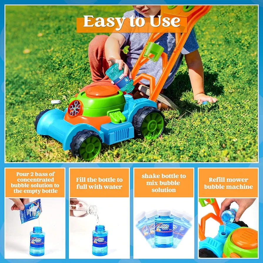 Sloosh Bubble Lawn Mower Toddler Toys - Kids Toys