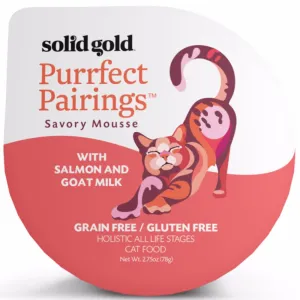 Solid Gold Purrfect Pairings With Salmon & Goat Milk Cup Cat Food 78g