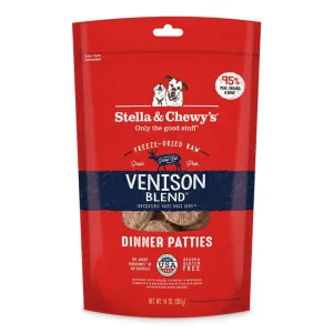 Stella & Chewy's Venison Blend Dinner Patties Freeze-Dried Dog Food