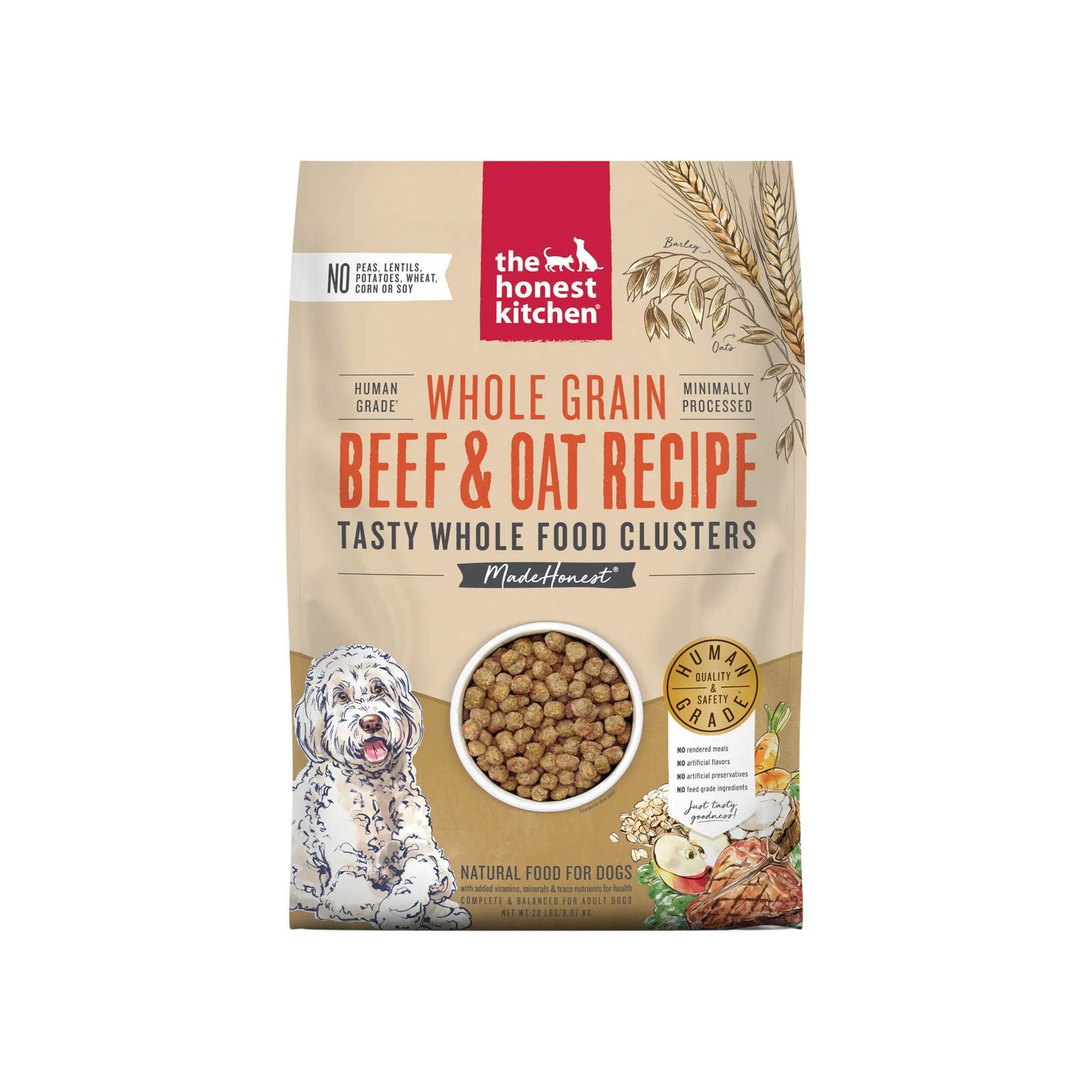 The Honest Kitchen Whole Grain Food Clusters Dog Food