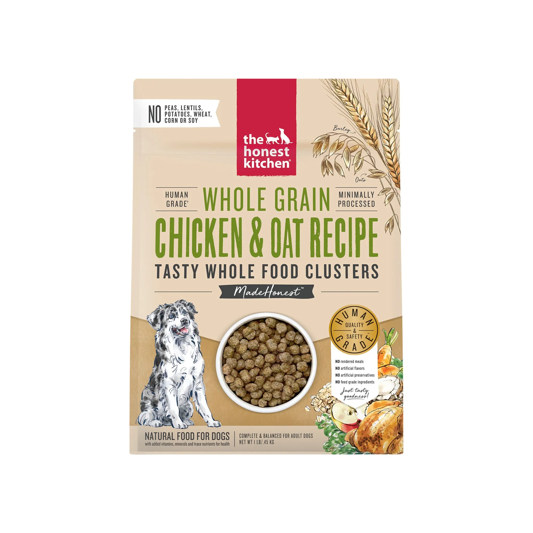 The Honest Kitchen Whole Grain Food Clusters Dog Food