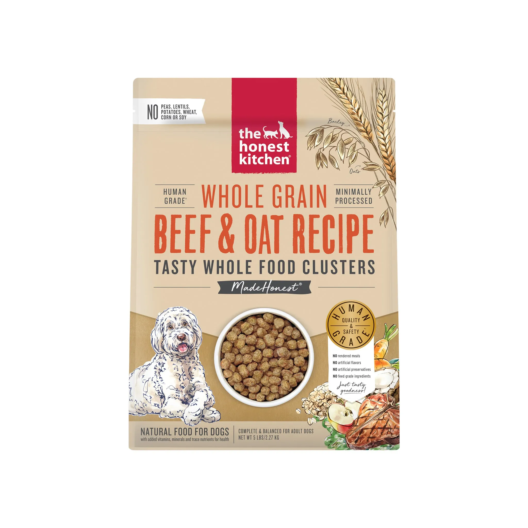 The Honest Kitchen Whole Grain Food Clusters Dog Food