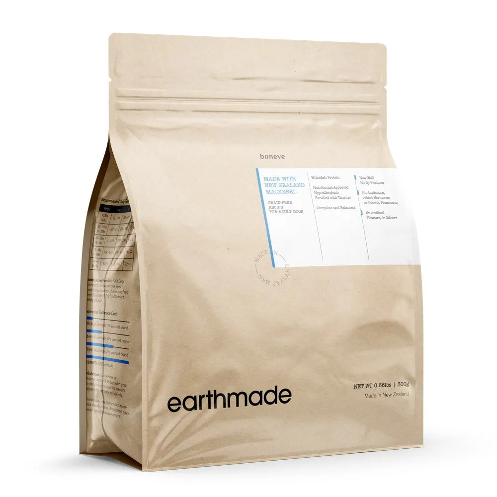 Trial Special $3 OFF: Boneve Earthmade Grain-Free Adult Dry Dog Food 300g