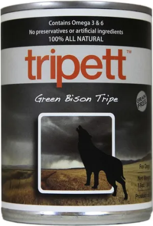 Tripett Green Bison Tripe