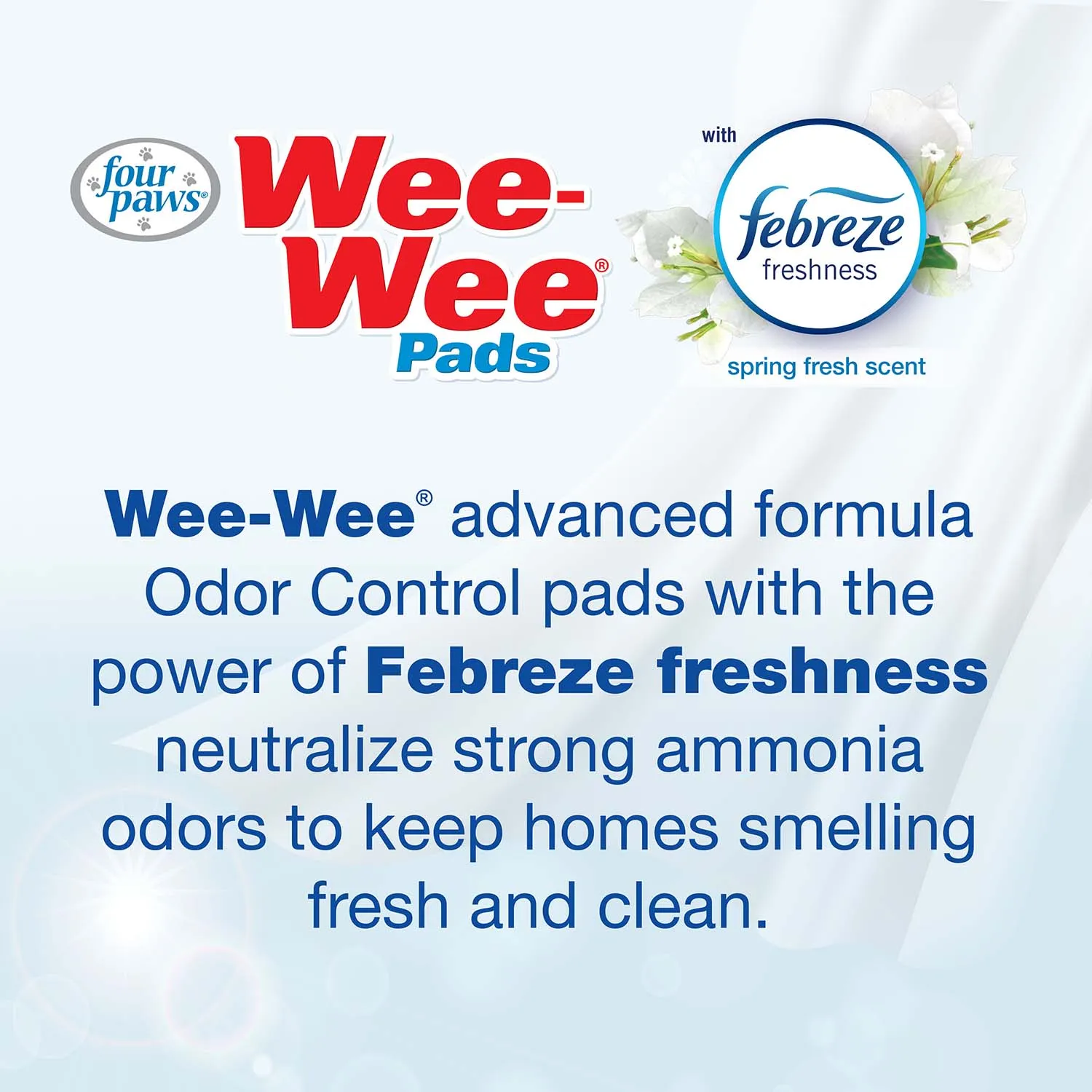 Wee-Wee Odor Control X-Large Dog Pads with Febreze Freshness