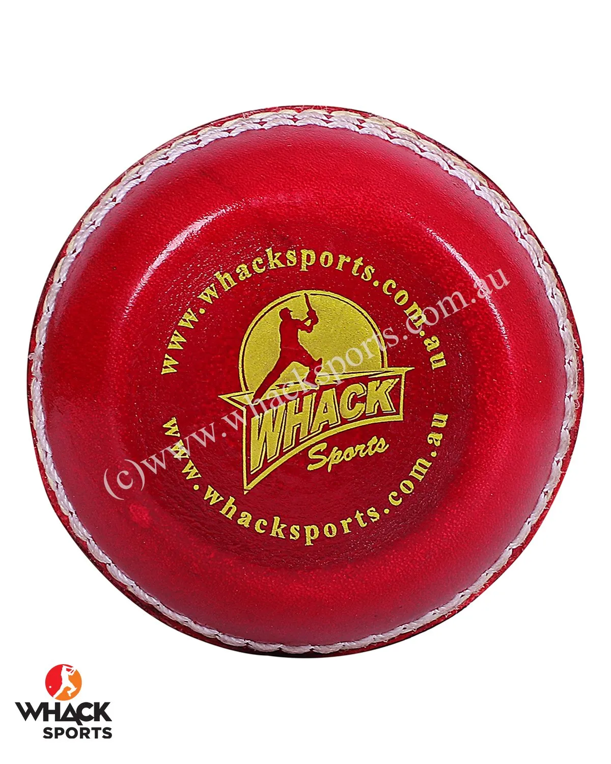 WHACK Aggot/Seam Training 156gm Leather Cricket Ball