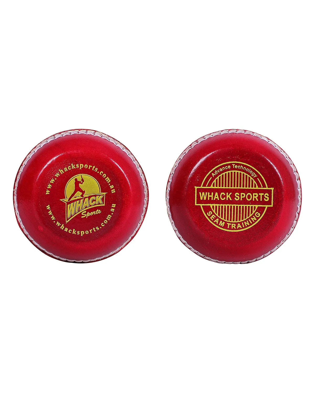 WHACK Aggot/Seam Training 156gm Leather Cricket Ball